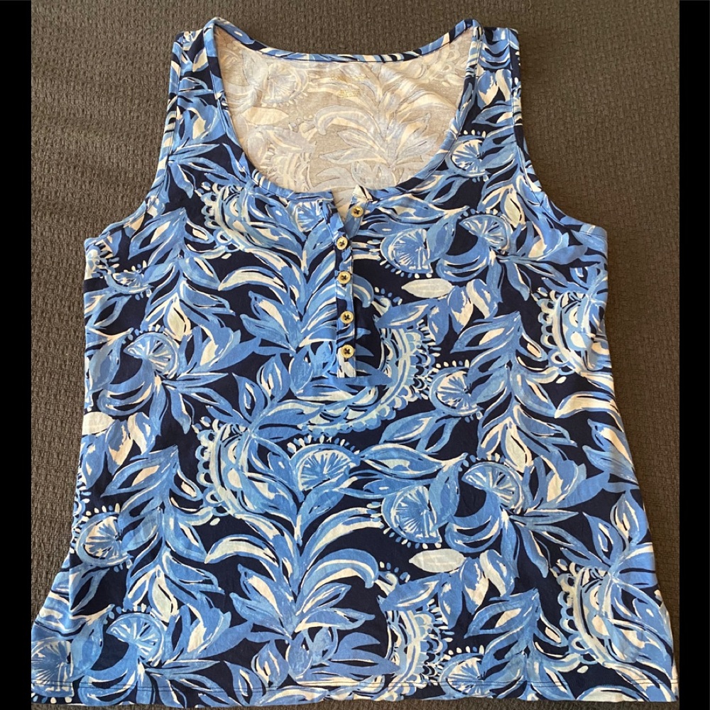 Lilly Pulitzer Merrill Tank Top Sz XL